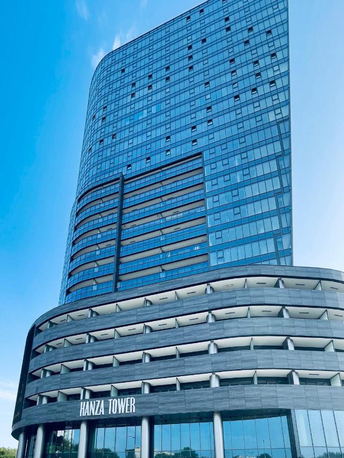 Hanza Tower Apartamenty Štetín Exteriér fotografie
