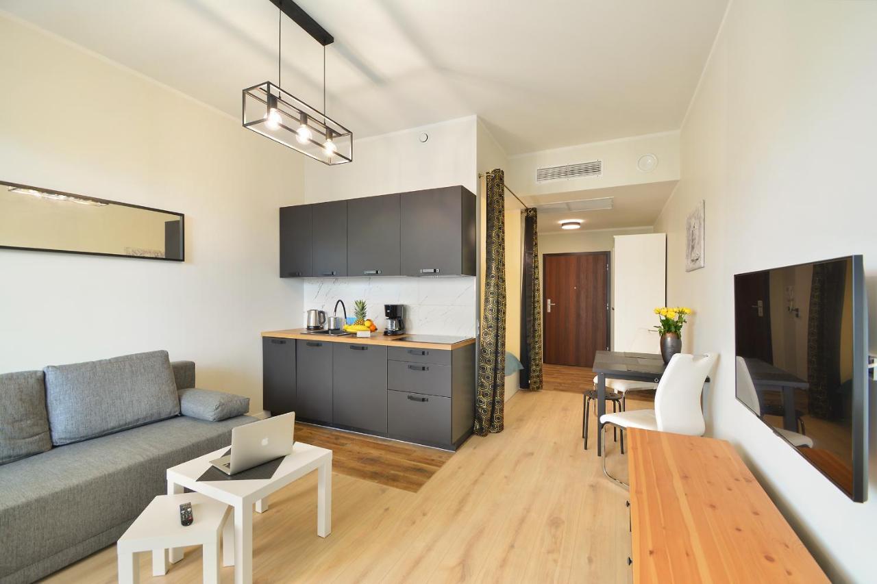 Hanza Tower Apartamenty Štetín Exteriér fotografie